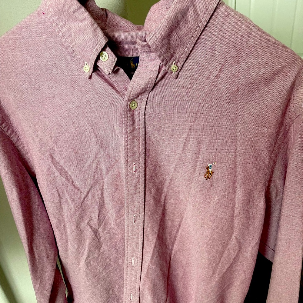 Ralph Lauren Polo long sleeve size Large worn a couple times briefly …